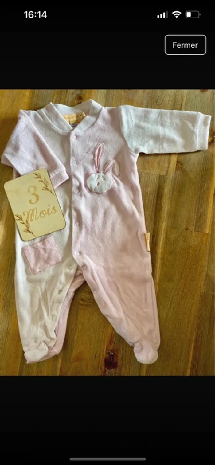 Pyjama en velours