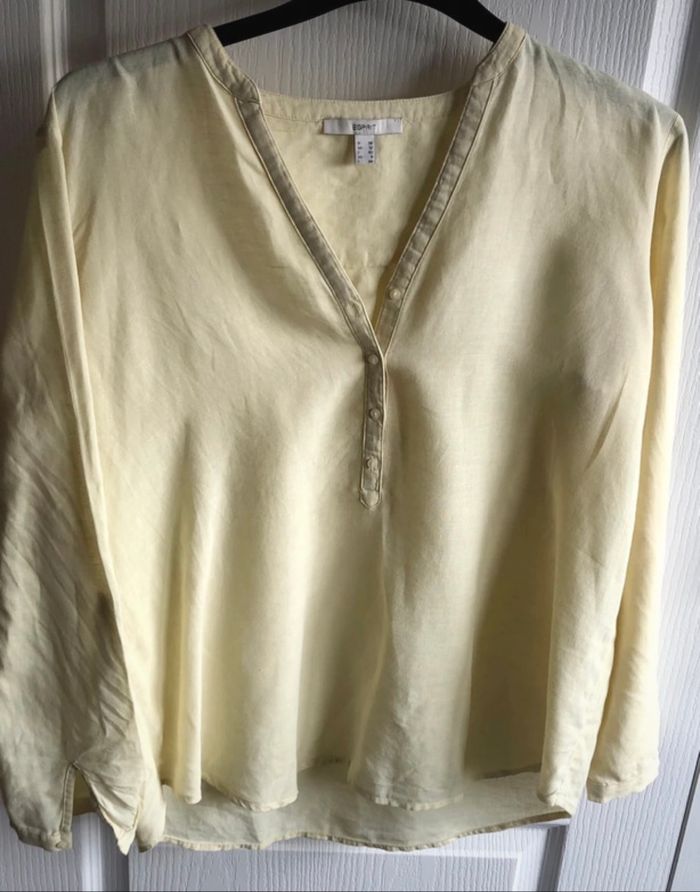 Blouse jaune pale - photo numéro 4