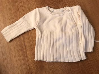 Pull bébé 1 mois