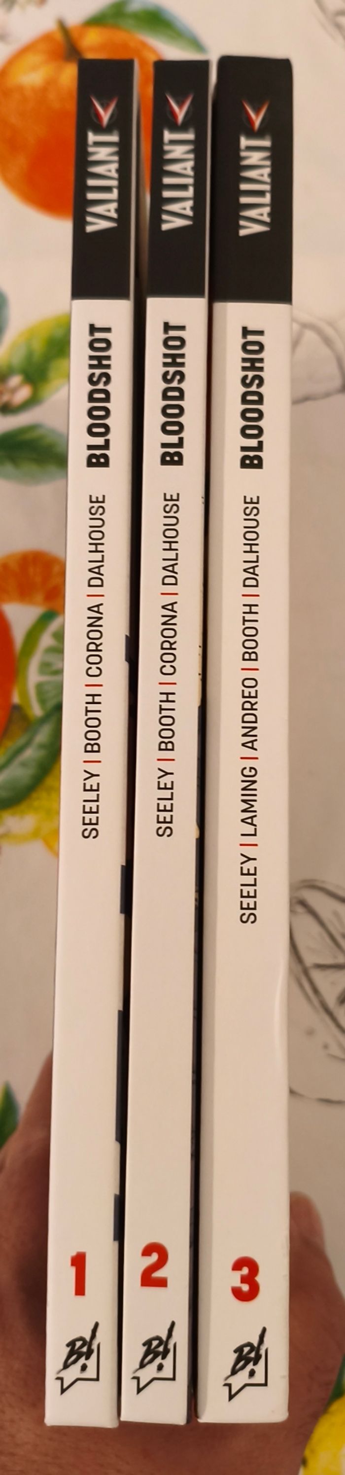 Lot comics Bloodshot T1 a T3 en état quasi neuf - photo numéro 3