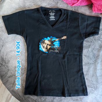 Tee-shirt Johnny Hallyday (TU)