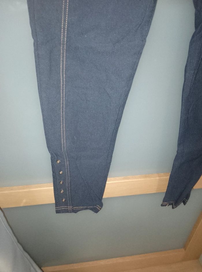 Pantalon jean Jegging 7/8ème - Femme - 42 - photo numéro 2