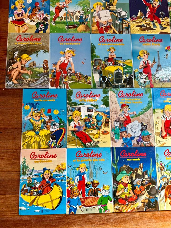 Lot superbe de 18 livres Caroline complets bon état Pierre Probst albums - photo numéro 3