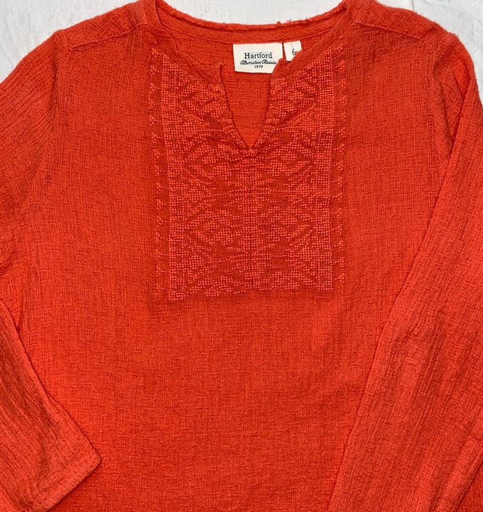 blouse corail Hartford 6 ans plus clair en vrai - photo numéro 2
