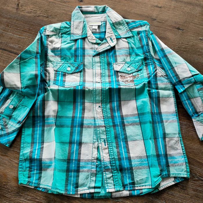 Lot chemises manches longues garçon 4 ans - photo numéro 8