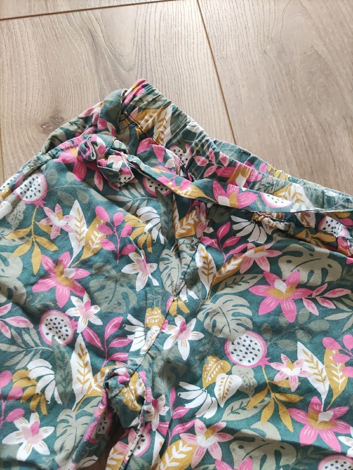 Pantalon fluide imprimé végétaux Tape à l'oeil 4 ans - photo numéro 2