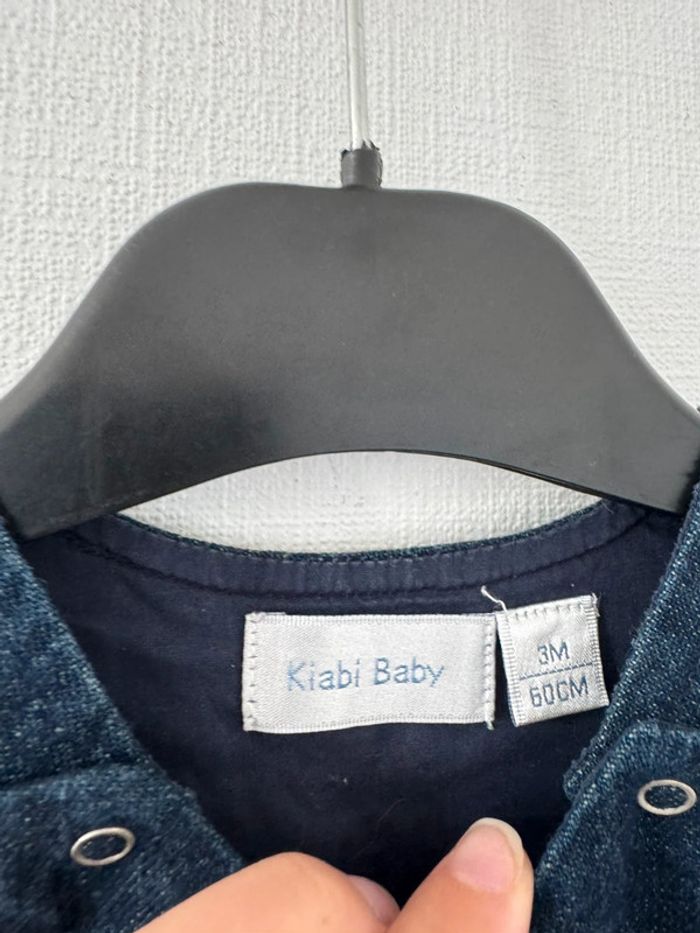 Robe en jean - taille 3 mois 🌸 - photo numéro 2