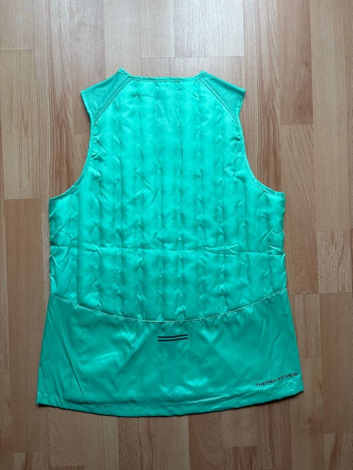 Doudoune Nike therma-fit adv sans manches verte - photo numéro 2