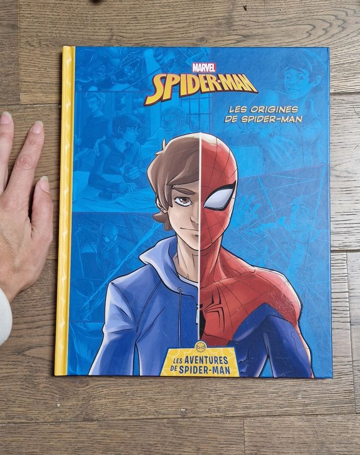 Livre les aventures de Spider-Man : les origines de Spider-Man