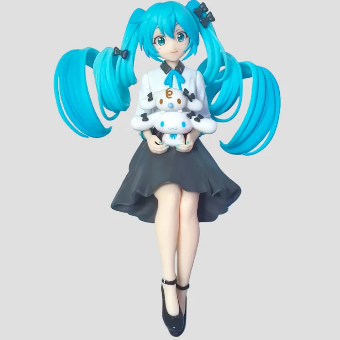Figurine officielle Hatsune Miku x Cinnamoroll – Chokonose Premium Figure "Osumashi Ver." - photo numéro 2