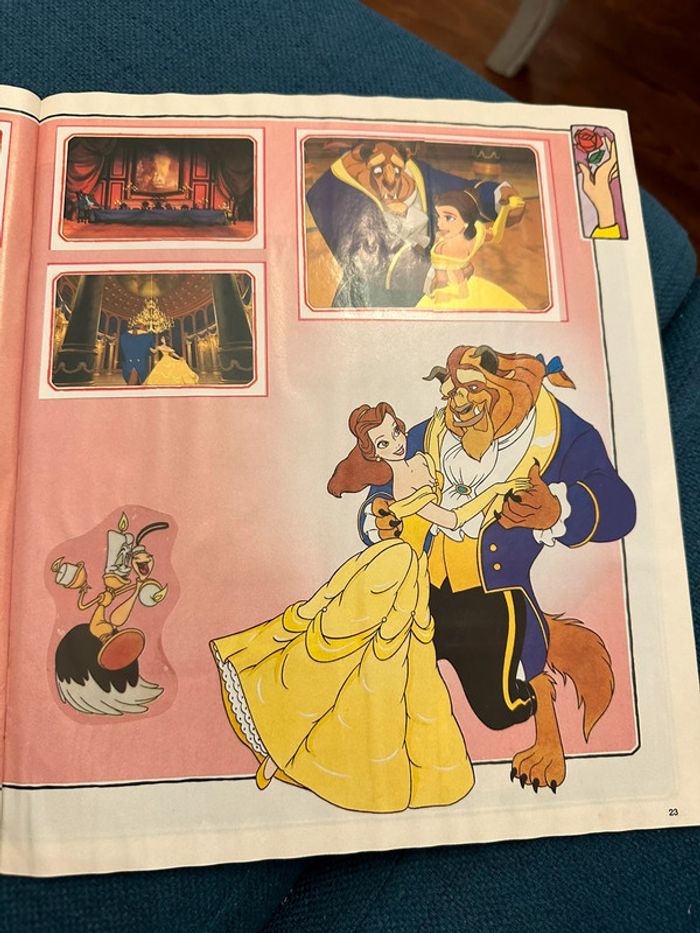 Album Panini complet Disney La Belle et la Bête stickers autocollants collection livre - photo numéro 10