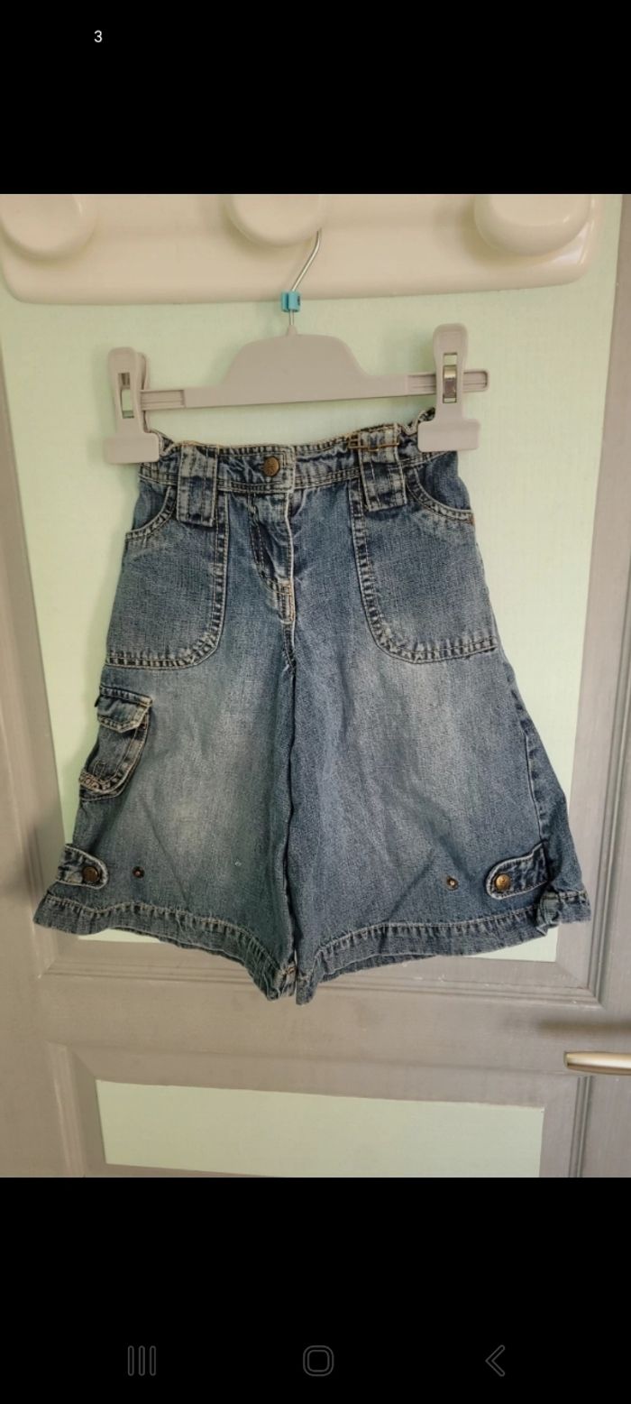 Short jean mi long 2 ans fille