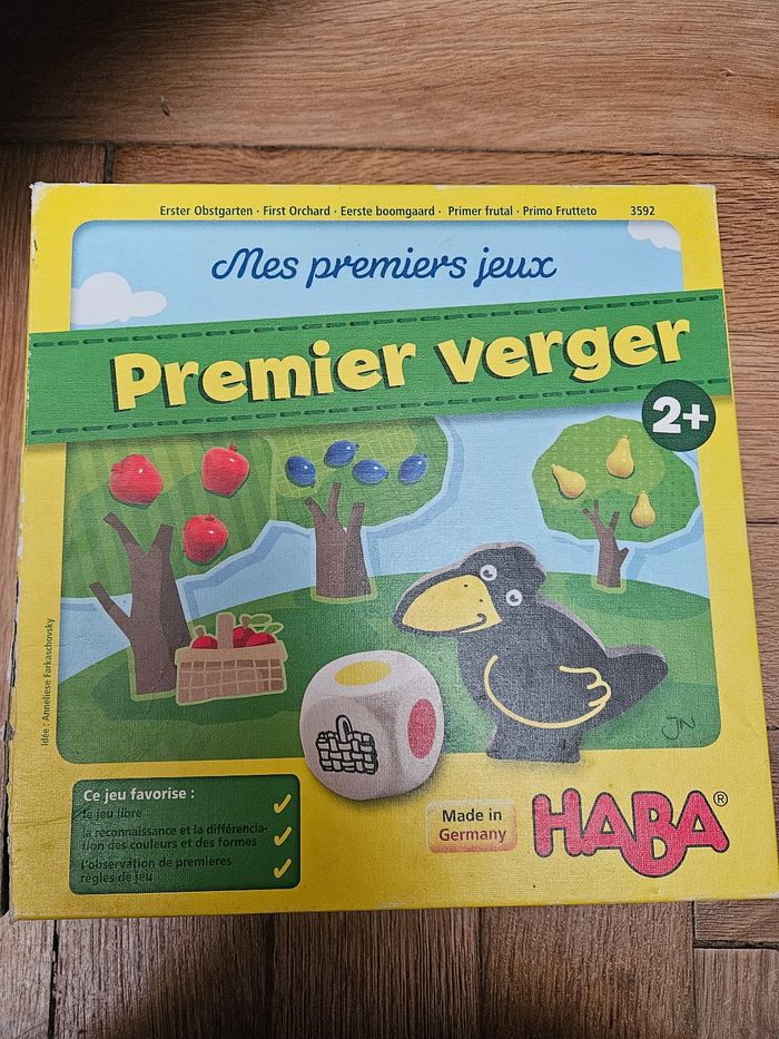 Jeu premier verger