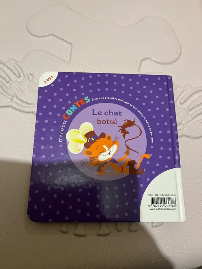 Mes p’tits contes Le chat botté - Milan - photo numéro 2