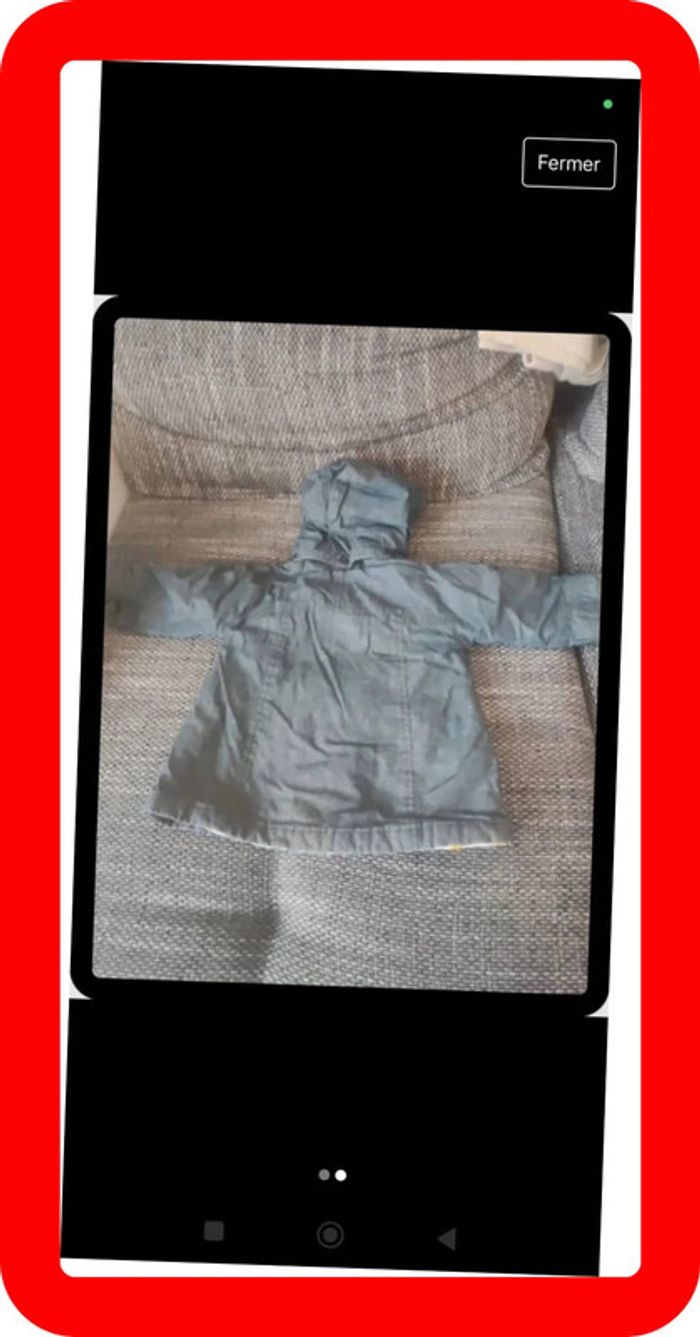 Manteau 12 mois - photo numéro 2