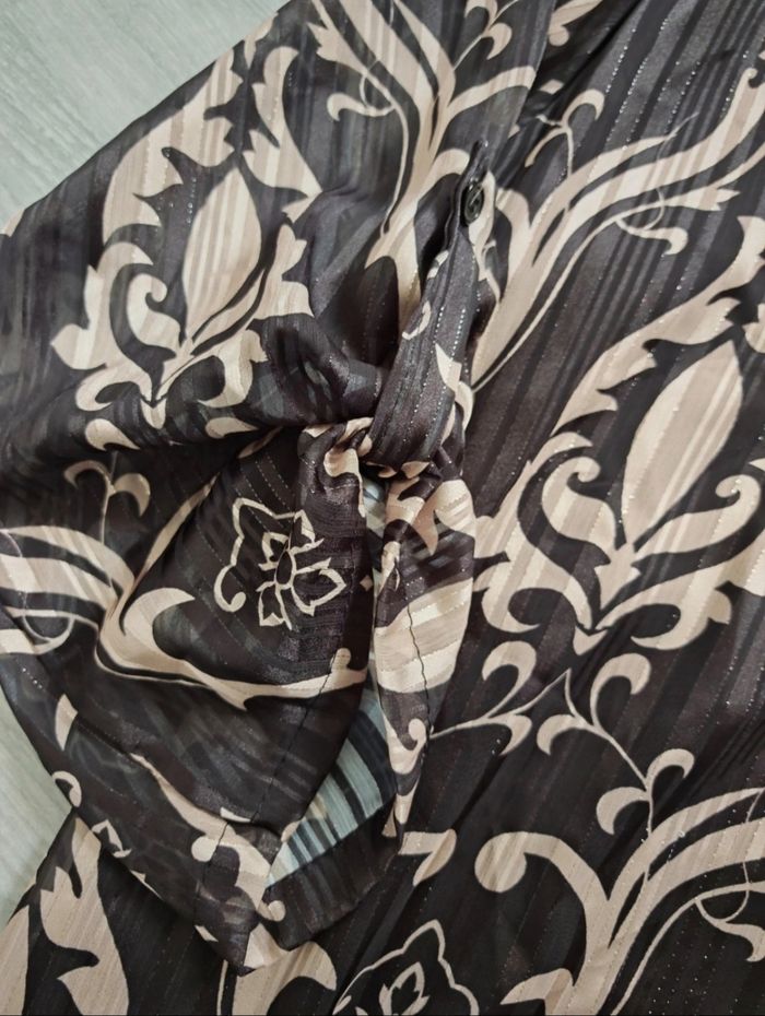 Robe midi imprimé baroque Made In Italy T.S/M - photo numéro 3