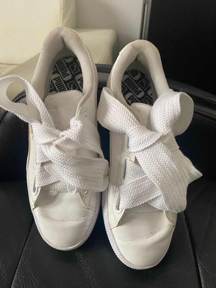 Basket PUMA blanche - photo numéro 3