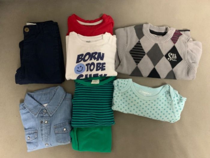 Lot vêtements garçon