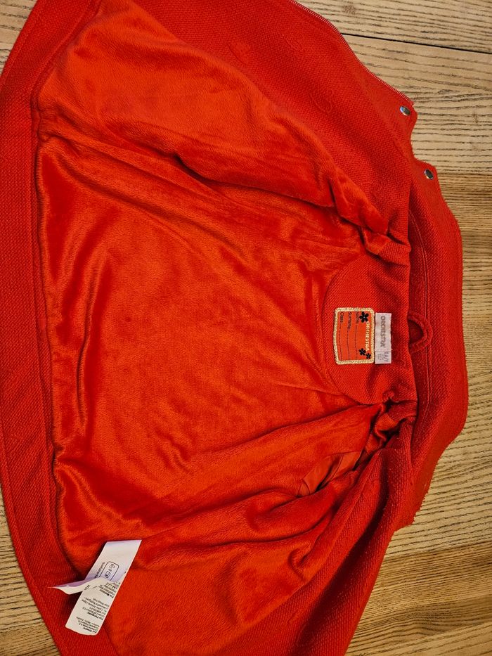 Veste style perfecto rouge 6 ans - photo numéro 5