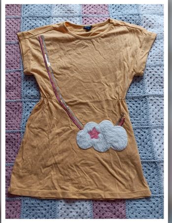 Robe manches courtes 4 ans