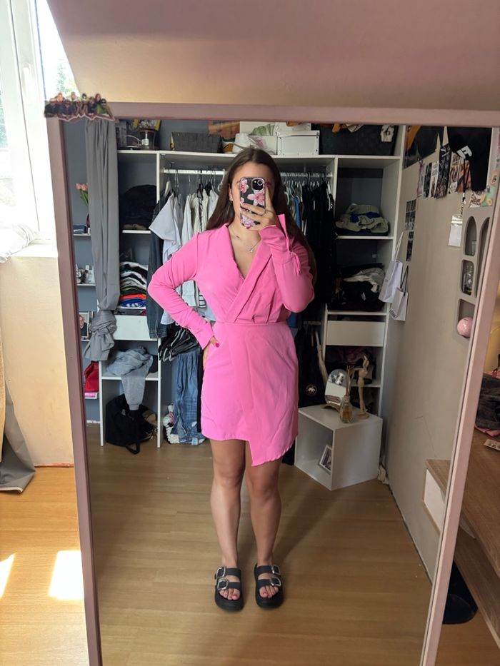 robe rose vintage - photo numéro 4