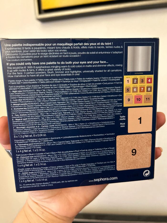 Neuve sublime palette yeux et bronzer visage - photo numéro 3