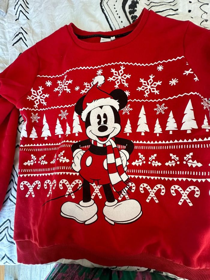 Sweat Mickey Rouge - photo numéro 5