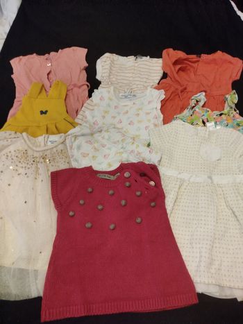 Robe bébé fille 6 mois