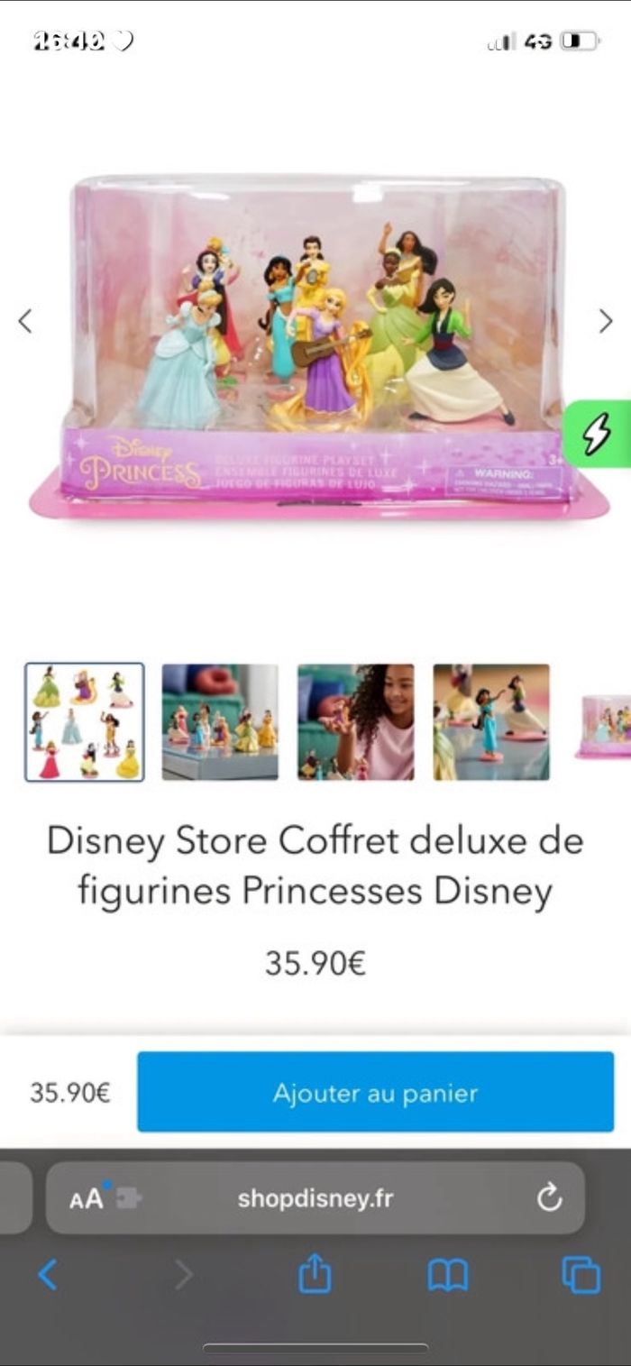Lot de figurines Disney neuf - photo numéro 4