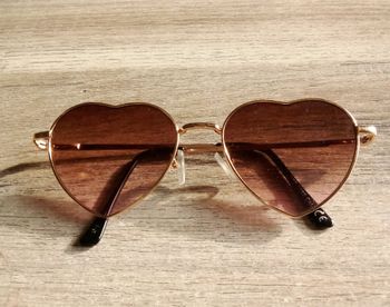 Lunette de soleil cœur