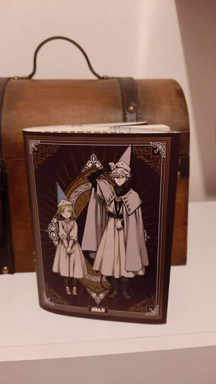 Manga L'atelier des sorciers jaquette alternative réversible tome 2 - photo numéro 2