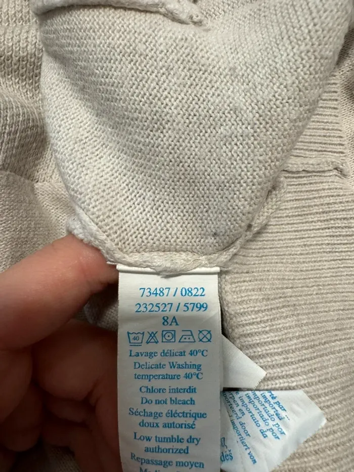 Gilet Okaïdi beige garçon 8 ans - photo numéro 8