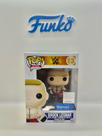 Funko Pop WWE Brock Lesnar 13 Walmart Exclusive 🇺🇸