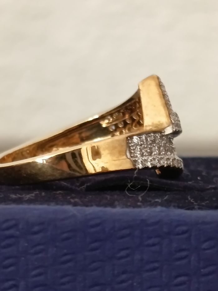 Bague plaqué or. - photo numéro 4