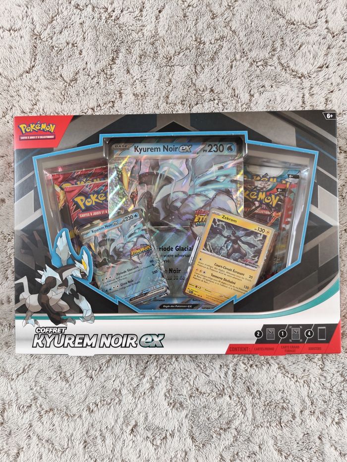 Pokemon coffret Kyurem noir ex neuf scellé