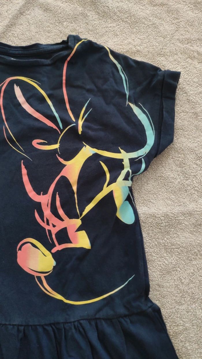 Robe marine Minnie 7 8 ans Disney - photo numéro 2
