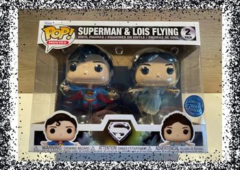 funko pop superman et lois flying / 2 pack