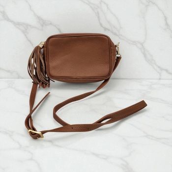 Vera Pelle sac bandoulière cuir marron