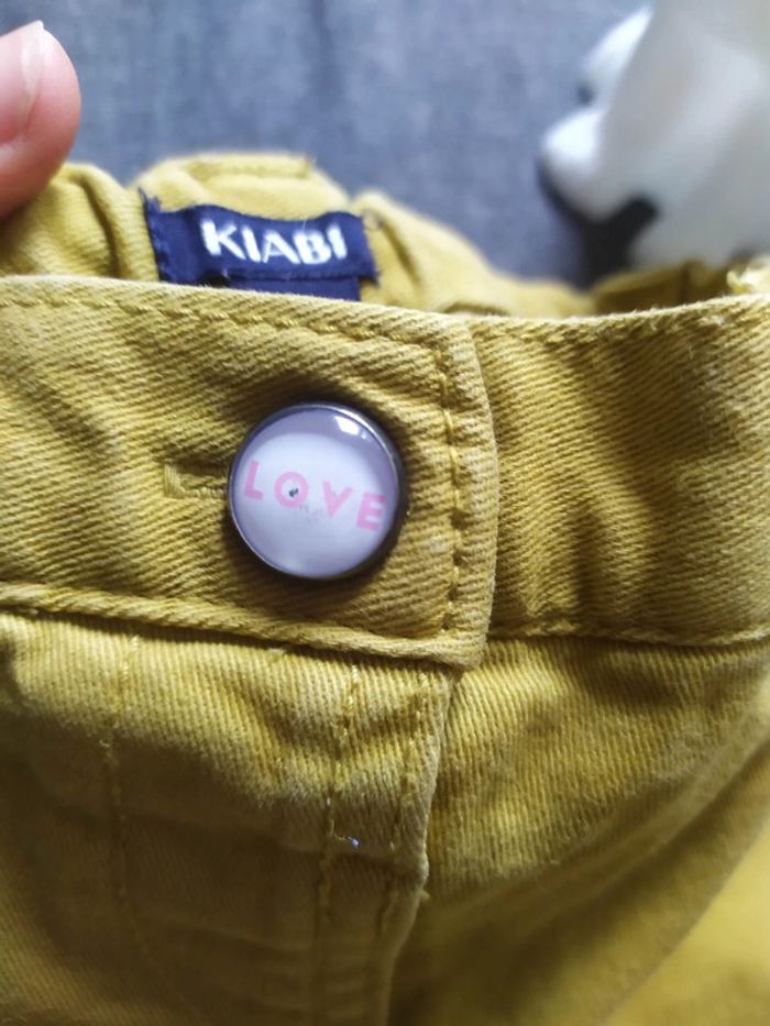 Pantalon jaune moutarde 18mois - photo numéro 4