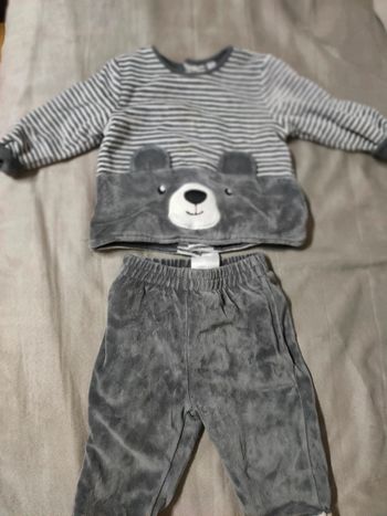 Pyjama chaud 2 pièces