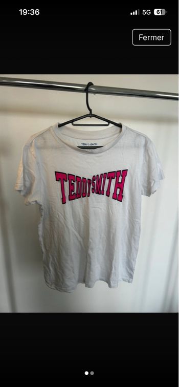 T-shirt Teddy smith