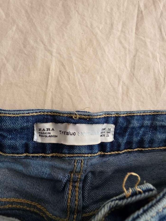 Short en jean zara - photo numéro 2