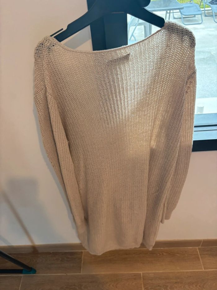 Robe pull beige - photo numéro 2
