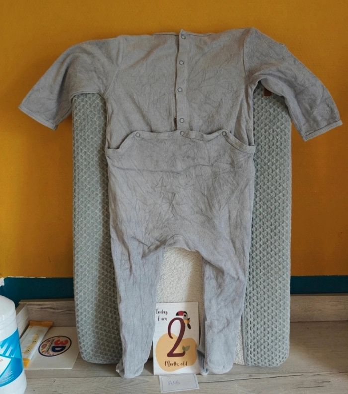 Grenouillère velour 2 ans - photo numéro 2