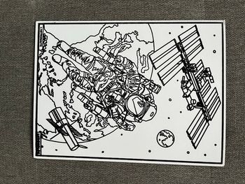 Cadre à colorier ou peindre 