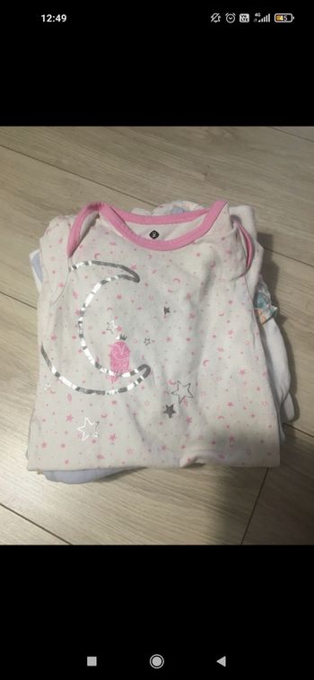 Lot de 7 grenouillères 3 mois