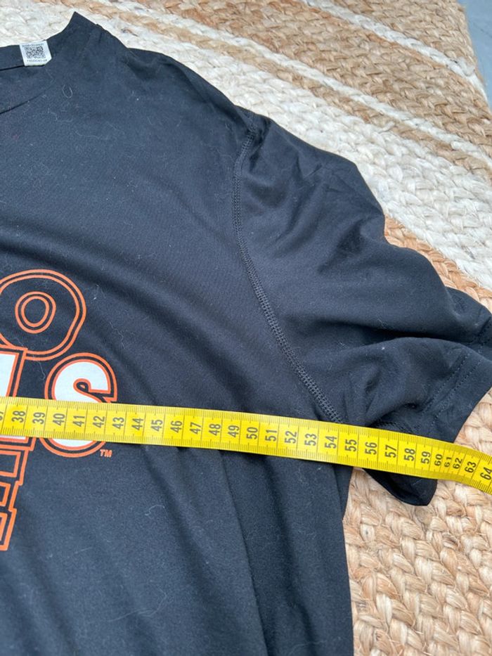T-shirt Homme Adidas Noir et Orange | Taille XL | Très Bon État | Légère Trace | #TM86 - photo numéro 5