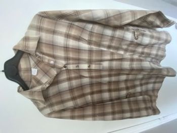 chemisier bucheron beige