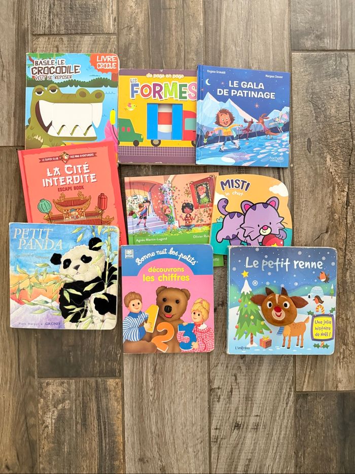 Lot 9 livres