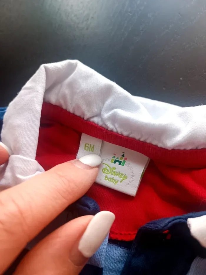 Lot 5 t shirt manches longues 6 mois - photo numéro 5